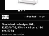 Sandėliavimo lentyna Okko Elegant-2, 9544184