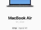 Mac book air 13, 256gb, M1, 16 GB RAM, 2020 m. - nuotraukos Nr. 6