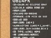 Asus G614fr 9955hx/5070ti/32gb/2tb - nuotraukos Nr. 3