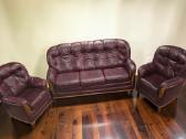Natūralios odos sofa su miegojimo funkcija - nuotraukos Nr. 15