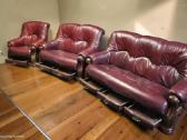 Natūralios odos sofa su miegojimo funkcija - nuotraukos Nr. 21