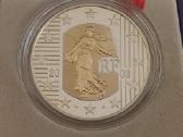 Prancuzija - 2003 - 5 euro - gold/silver