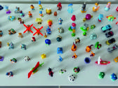 Senos "Kinder surprise" ir kitos figūrėlės