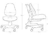Ergonomiška auginimo kėdė vaikams - nuotraukos Nr. 6