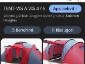 6viete palapinė - nuotraukos Nr. 6