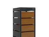 Dekoratyvinis gaubtas šiūklių konteineriams - nuotraukos Nr. 9