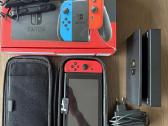 Parduodu Nintendo Switch + priedai + žaidimai
