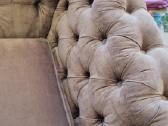 Pelenų rožės spalvos minkštutė sofa - nuotraukos Nr. 2
