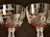 Dvi taurės Westmalle Teappist