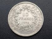 10 frankų 1970m. Prancūzija sidabras 900 - nuotraukos Nr. 2
