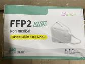 Daugkartinė kaukė Dd Ffp2, balta sp. - nuotraukos Nr. 2