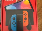 Nintendo Switch Oled komplektas + 4 pulteliai - nuotraukos Nr. 2
