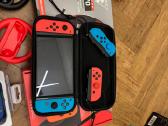 Nintendo Switch Oled komplektas + 4 pulteliai - nuotraukos Nr. 9