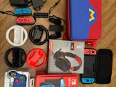 Nintendo Switch Oled komplektas + 4 pulteliai - nuotraukos Nr. 15