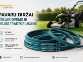 Pavarų diržai žoliapjovėms, vejos traktoriukams