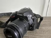 Nikon d5600 su 18-55 af-p 3.5-5.6g vr objektyvu