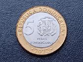 5 pesai 2022m. Dominikana unc.