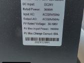 Zemadaznis hibridinis saules inverteris 3000w 24v - nuotraukos Nr. 2
