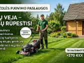 Smulkus remonto darbai, žolės pjovimas