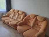 Parduodamas minkštų baldų komplektas 3 vietų sofa - nuotraukos Nr. 2
