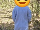Šviesiai mėlynas oversized paltas (kaip naujas)30€ - nuotraukos Nr. 5