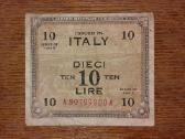 Italijos "Kariniai" 10 lirų banknotas