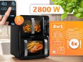 Karšto oro gruzdintuvė Berdsen Bd-664, 12l, 2800w - nuotraukos Nr. 2