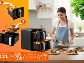 Karšto oro gruzdintuvė Berdsen Bd-664, 12l, 2800w - nuotraukos Nr. 4