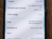 Huawei P30 pro skiles priekis galas sveikas mėlyna