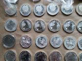 Sidabrinės 1oz monetos.
