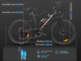 Samebike Ebe2-ft elektrinis dviratis - nuotraukos Nr. 14