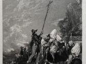 Originali XIX a. graviūra 1834, "Piligrimai" - nuotraukos Nr. 4