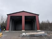 Angarų statyba, sandwich montavimas, skardinimas - nuotraukos Nr. 2