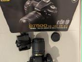 Nikon D7500 +objektyvas (praktiškai naujas)