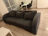 Sofa su miegamąja dalimi