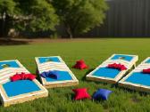 Cornhole žaidimo lentų nuoma