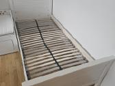 Ikea Hemnes viengulė lova su Riposo čiužiniu