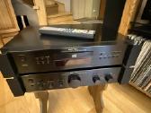 Stereo stiprintuvas ir CD grotuvas Rotel