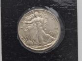 JAV 1/2 dolerio sidabrine moneta Walking Liberty - nuotraukos Nr. 4