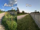 Žolės pjovimas Vilniuje ir Vilniaus rajone - nuotraukos Nr. 15