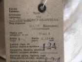 Tarybinio laikmecio medvilnine balta medziaga nauj - nuotraukos Nr. 3