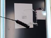 Veidrodis su LED apšvietimu ir laikrodžiu - nuotraukos Nr. 6
