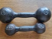 Vintage hantelis / svoris / svarmuo 5 kg - nuotraukos Nr. 2