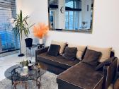 Sofa lova su patalynes deze