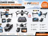 Daugiau nei 100 modelių! Dronas su kamera nuo 50€
