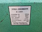 Holz- - Drehbank G 1000 Medžio tekinimo staklės - nuotraukos Nr. 4