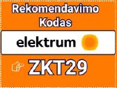 Elektrum Kodas Zkt29 - 15€ Dovana - nuotraukos Nr. 5