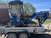 1t mini ekskavatorius su kubota varikliu - nuotraukos Nr. 15