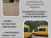 Grindų betonavimas