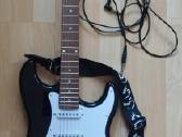 Elektrinė gitara su stiprintuvu 140€